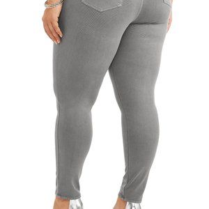 terra & sky women's plus size full length super soft jegging